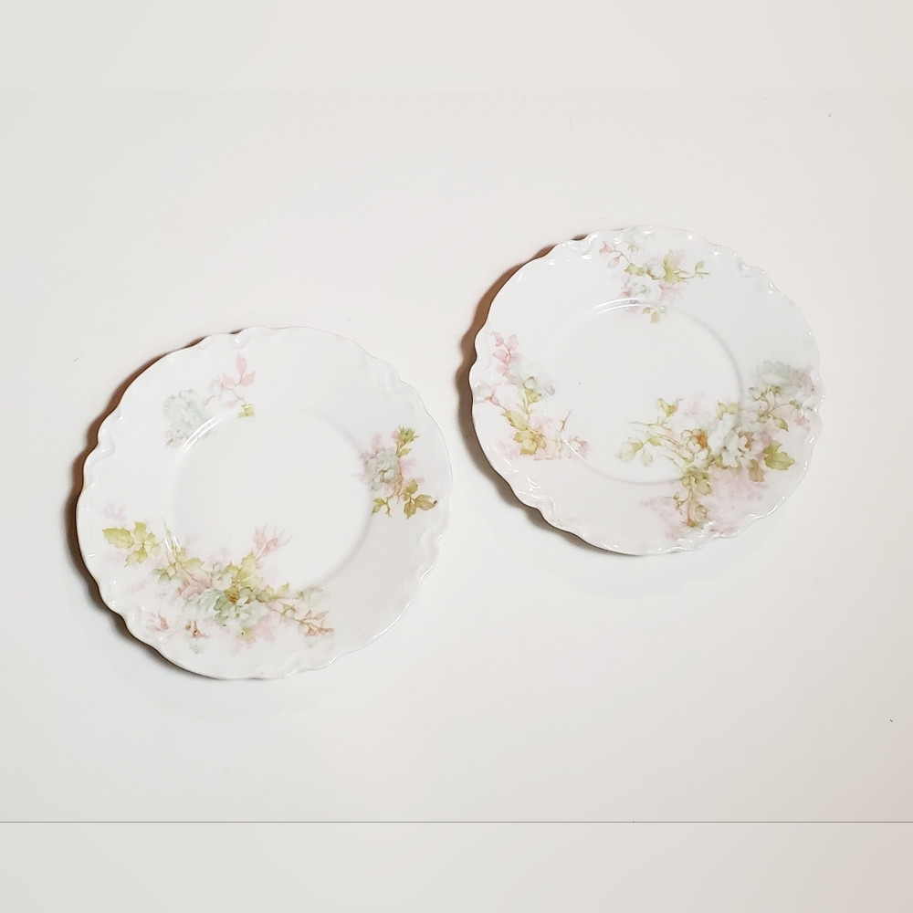 Haviland & Co Limoges The Bretagne 4.5" Dessert Plates (2 Count)